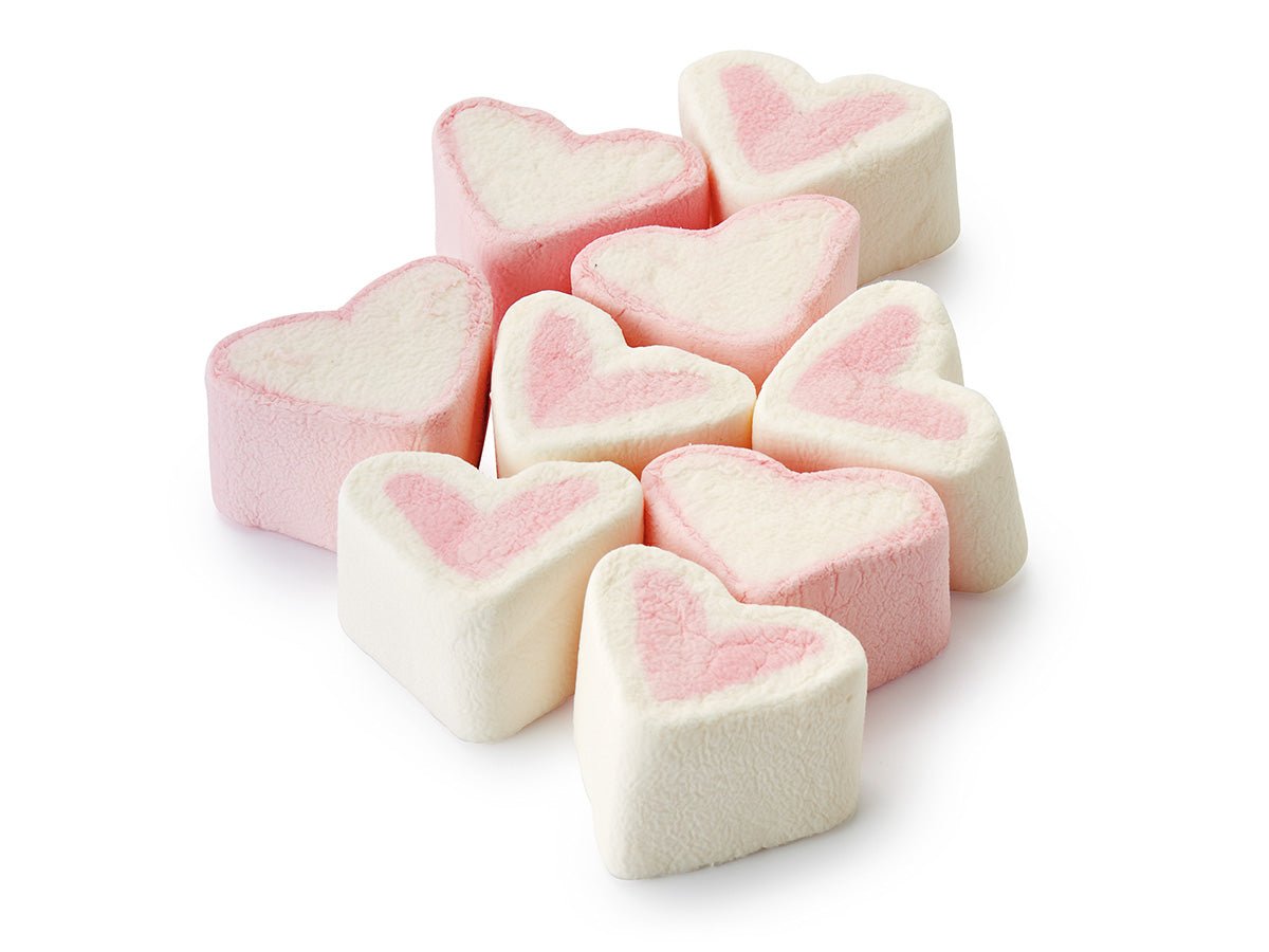 Freeze - Dried Candy Marshmallow Heart - Q Crunchy