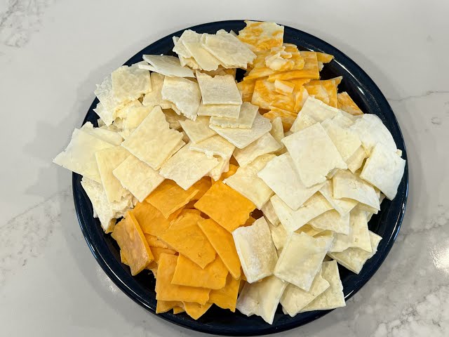 Freeze Dried Slice Cheese - Q Crunchy
