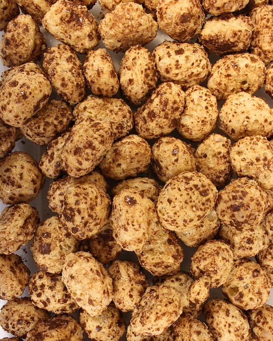 Freeze Dried Toffee Caramel Chocolate - Q Crunchy